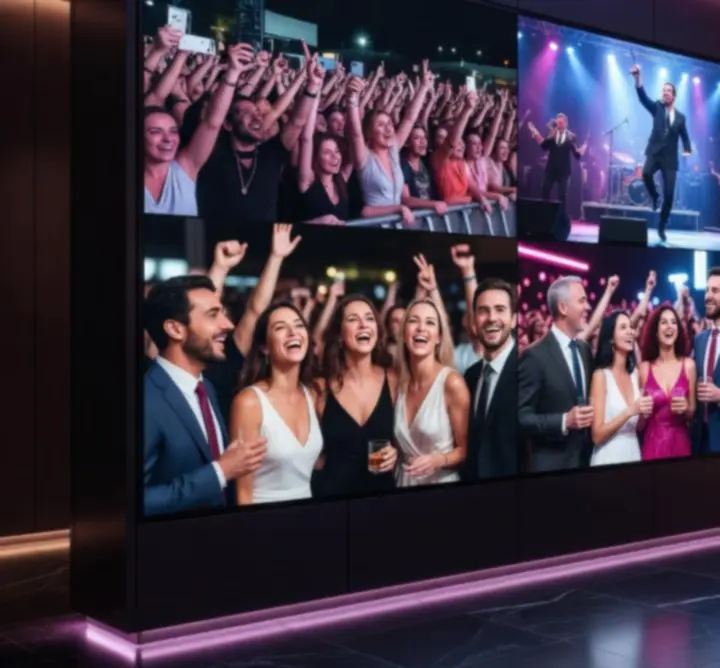 Montázs Magyar Hub események fotóiból és videóiból
