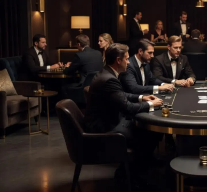Elegáns pókerasztal és lounge hangulatú offline póker est a Magyar Hubban
